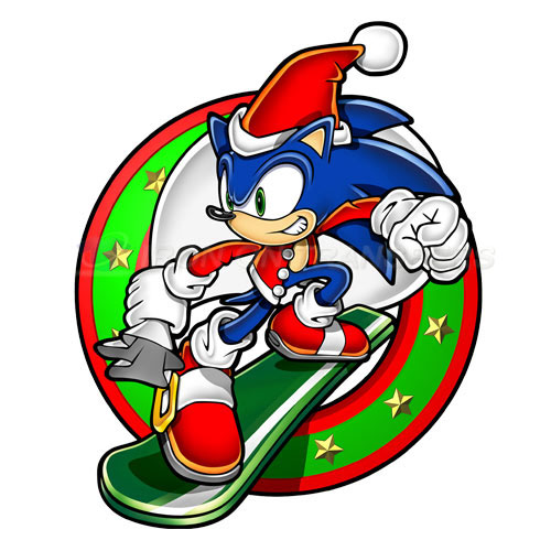 Sonic the Hedgehog Iron-on Stickers (Heat Transfers)NO.5340